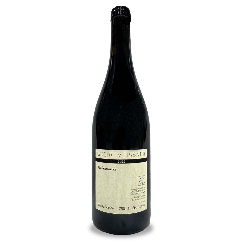 Georg Meissner, Vindemiatrix Carignan 2022