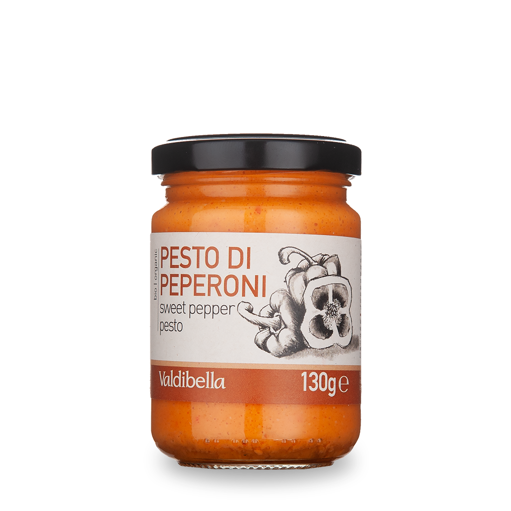 Sweet pepper pesto, Organic 130g