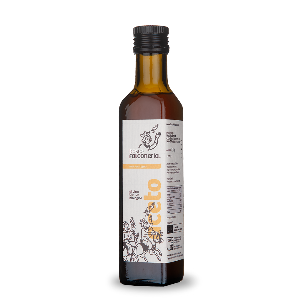 Bosco Falconeria, White wine vinegar 0,25 l