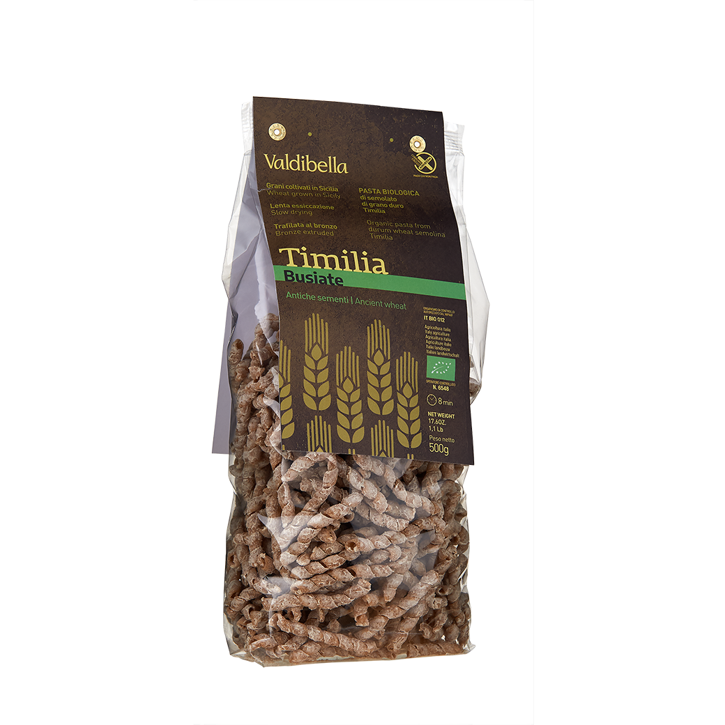Busiate from Timilia wheat, organic
