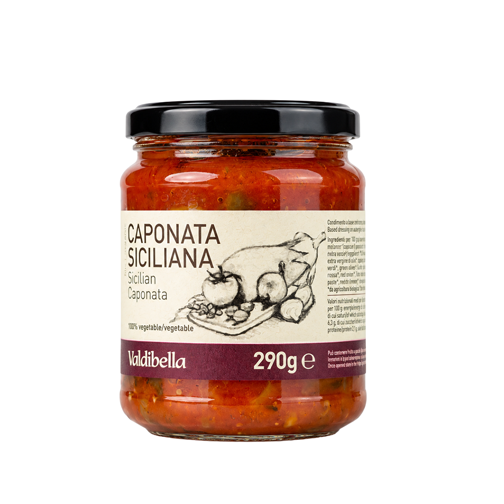 Caponata Siciliana, Organic 290g