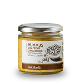 Chickpea hummus with almond cream, bio