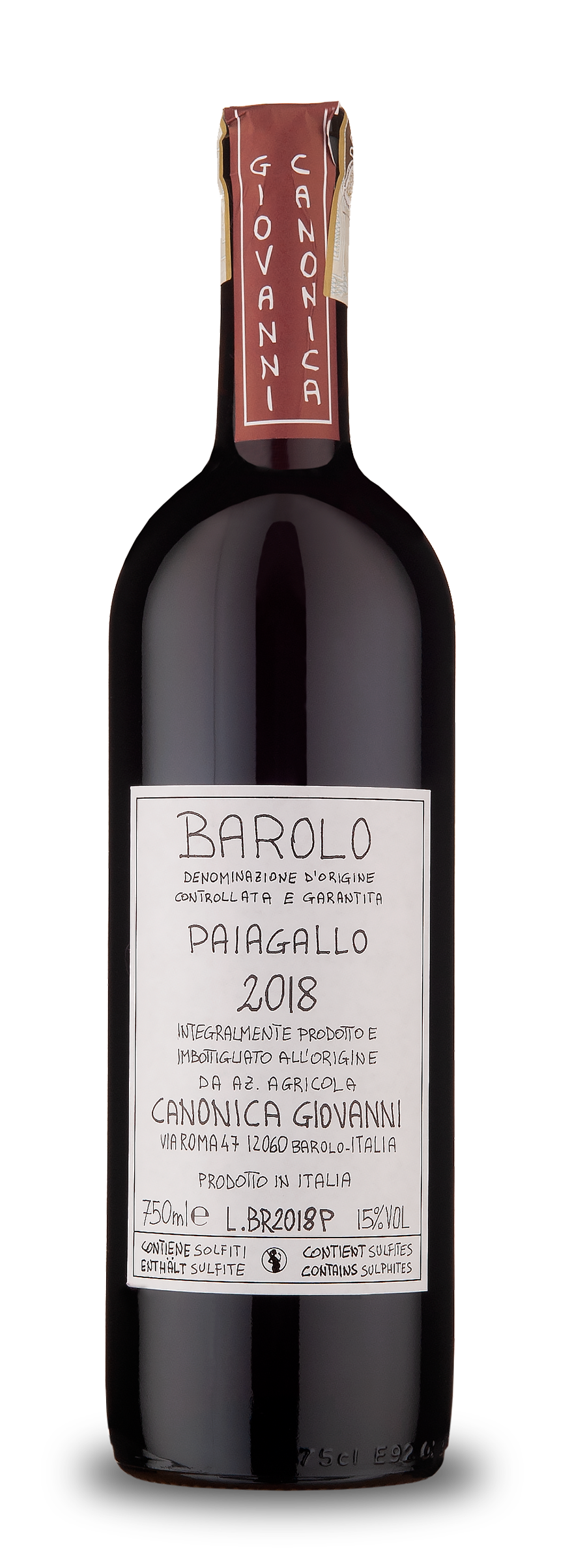 Barolo Paiagallo 2018 - POUZE NA ALOKACI PŘEDEM Kontaktujte nás pro další informace (indulge@flemmings.wine)