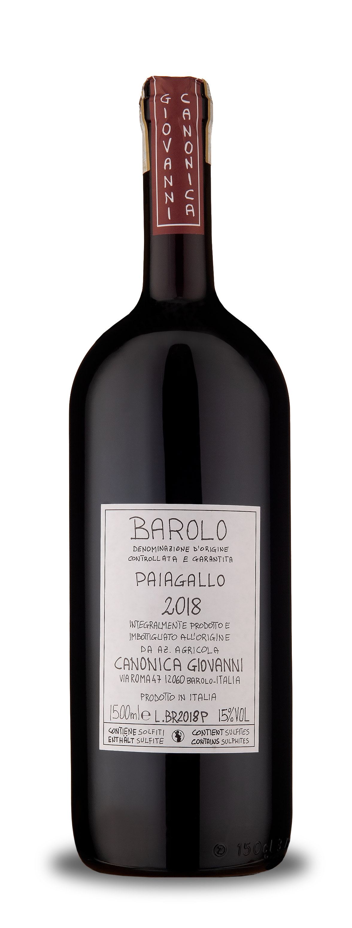 Barolo Paiagallo 2018 1,5l -  POUZE NA ALOKACI PŘEDEM Kontaktujte nás pro další informace (indulge@flemmings.wine)