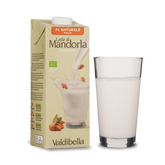 Almond milk, organic and unsweetened 1l