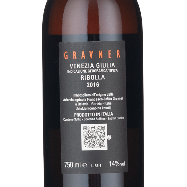 Gravner, Ribolla 2016