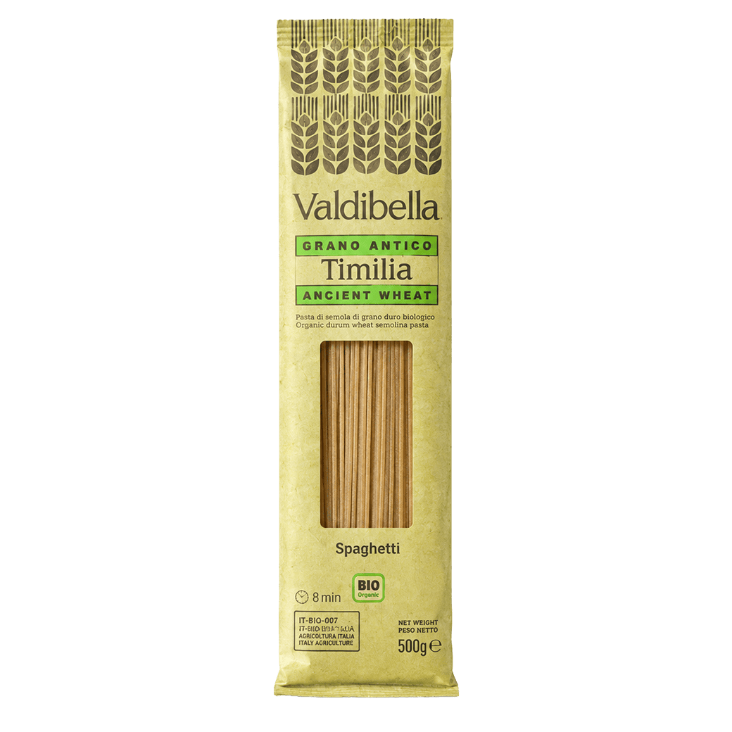 Organic Timilìa wheat spaghetti pasta 500 g
