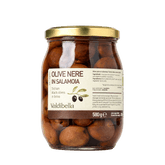 Organic black olives in natural brine 330 g