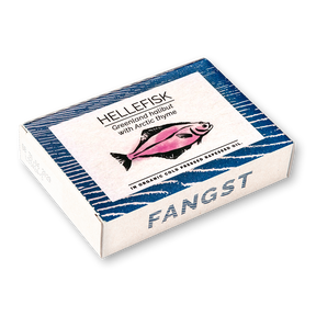 FANGST, HELLEFISK (halibut) Grónsko. S arktickým tymiánem a za studena lisovaném v řepkovém oleji.