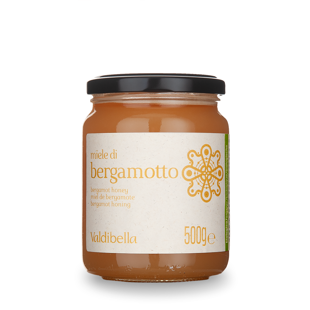 Honey harvested from Sicilian bergamot flowers organic 500 g