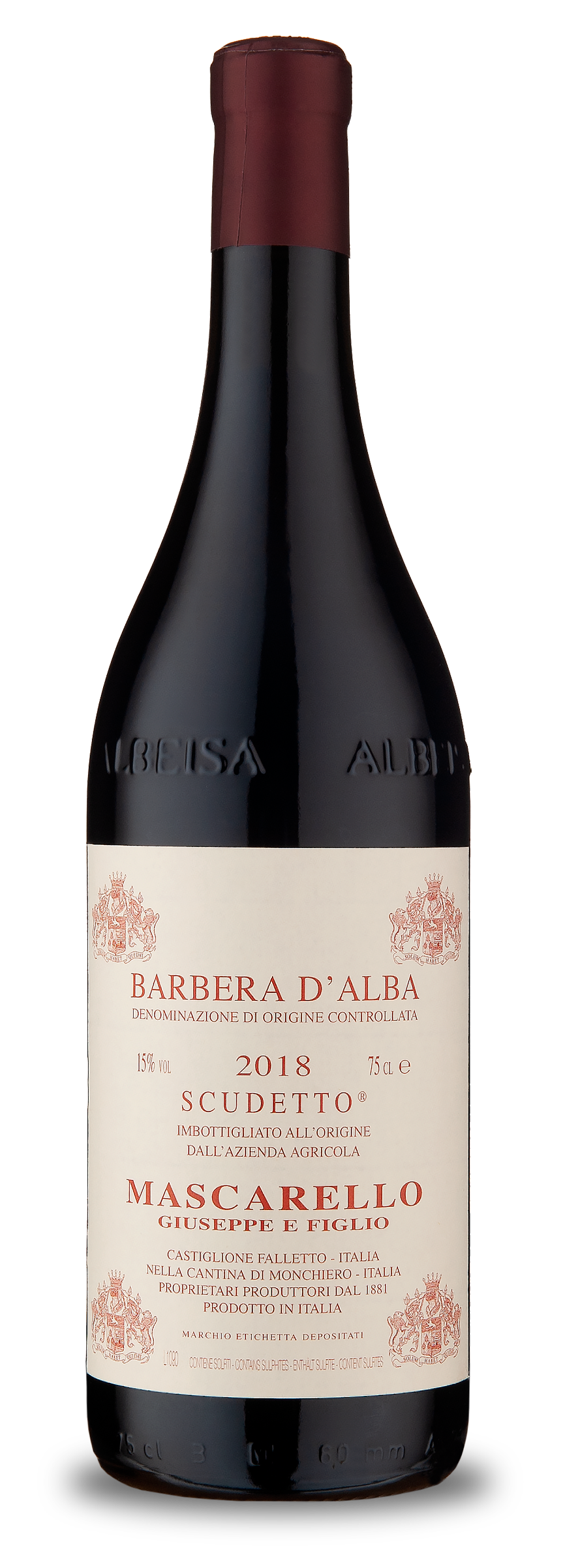 Barbera d'Alba Scudetto 2018- ONLY ON PRE-ALLOCATION Contact us for further information