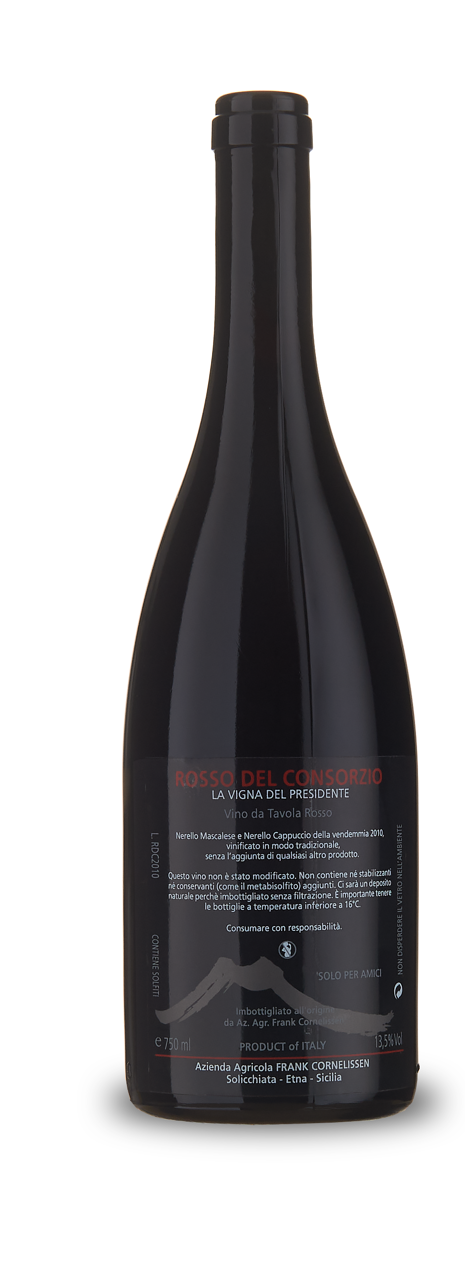 Rosso del Consorzio La Vigna del Presidente 2010