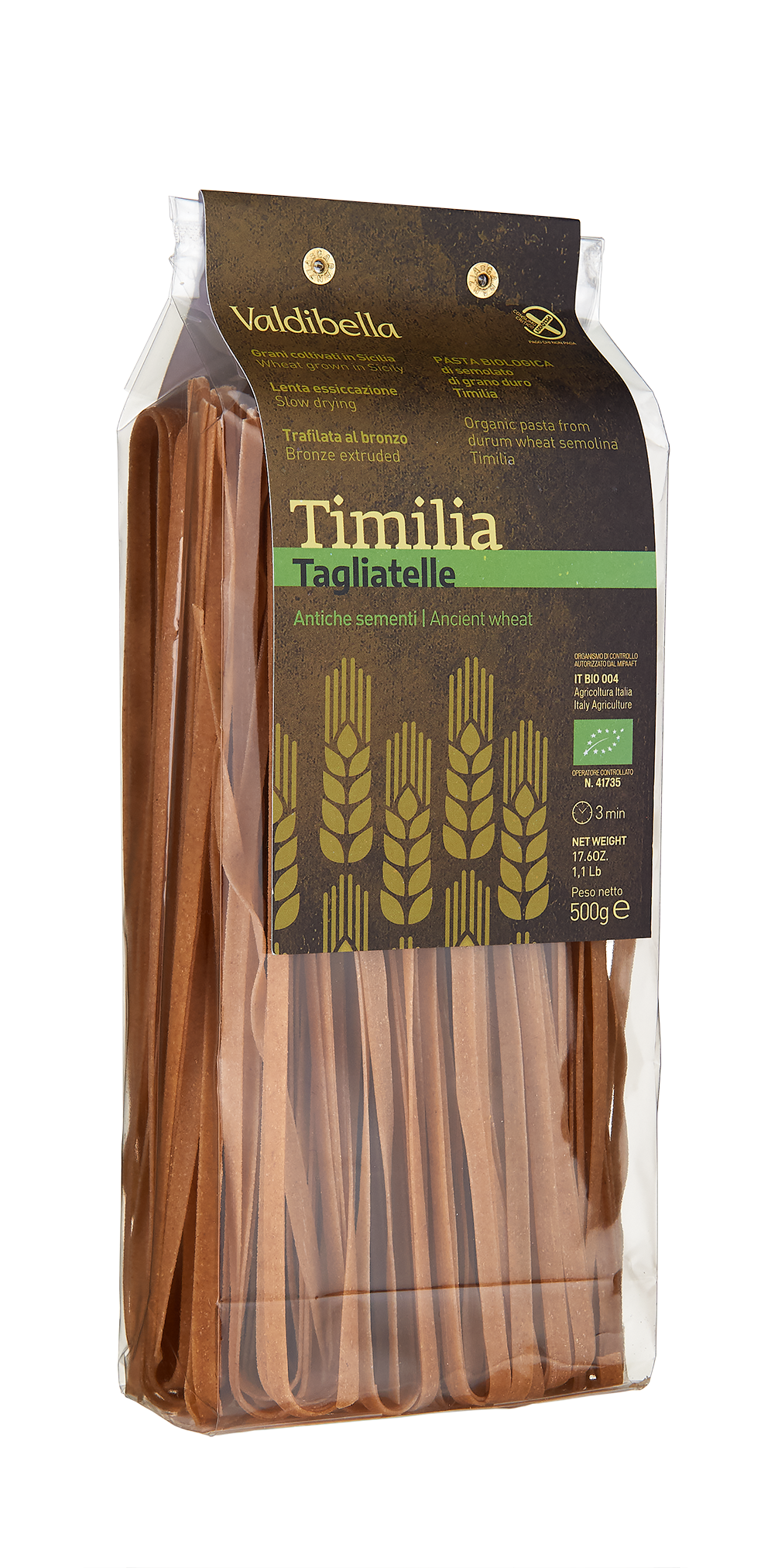 Tagliatelle from Timilia Wheat, Organic 500g